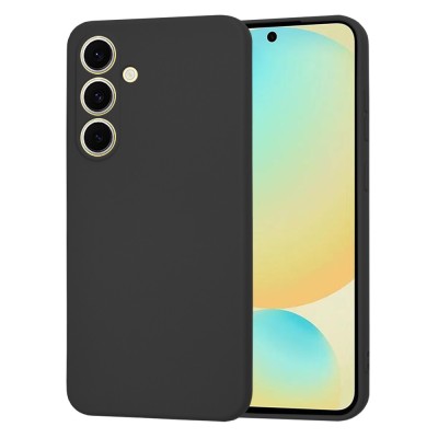 Husa silicon Samsung Galaxy S24 FE Techsuit SoftFlex, negru foto