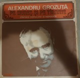 Disc Vinil Alexandru Grozuță -Electrecord -EPE 01688, Populara