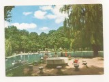 RF112 - Carte Postala - Roman. Gradina publica, necirculata 1987