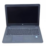 Laptop HP ZBook 15 G3 Refurbished, I7-6820HQ, 16 GB RAM, 256 GB SSD NVME NOU, Ecran 15.6" Nou, Windows 10 Pro, Webcam, Tastatura US/UK Noua, Baterie N