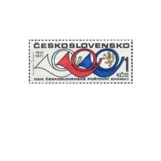 Cehoslovacia 1971 - ziua marcii postale, neuzata