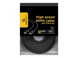 Cumpara ieftin Gembird CC-HDMI4-15M, Cablu HDMI 2.0 cu Ethernet, 15 m, Conectori Aurii