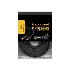 Gembird CC-HDMI4-15M, Cablu HDMI 2.0 cu Ethernet, 15 m, Conectori Aurii