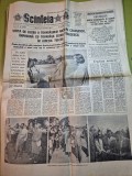 scanteia 4 septembrie 1983-vizita lui ceausescu in delta dunarii,tulcea