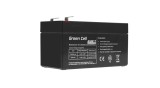Baterie Green Cell AGM 12V 1.2Ah VRLA Acumulator UPS Compatibil CB1.2-12 NP1.2-12 SW12-1.3 TP12-1.2