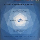 Disc vinil, LP. Arie E Terzetti Da &quot;Aci, Galatea E Polifemo&quot;-Georg Friedrich H&auml;ndel, Mariella Adani, Gabriella