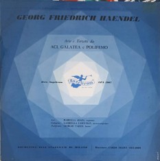 Disc vinil, LP. Arie E Terzetti Da &amp;quot;Aci, Galatea E Polifemo&amp;quot;-Georg Friedrich Handel, Mariella Adani, Gabri-247543 foto