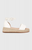 Answear Lab espadrile culoarea alb, cu platforma