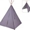 Cort teepee pentru copii - Joaca si relaxare, design gri elegant