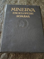Minerva Enciclopedie Romana, 1930, cartonata, 980 pag, stare perfecta,fara harta foto