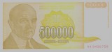 Bancnota Iugoslavia 500.000 Dinari 1994 - P143 UNC