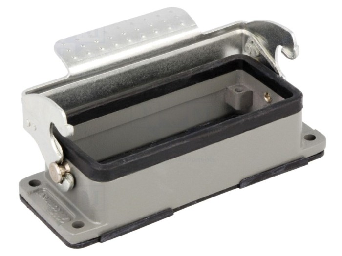 Conector carcasă HDC 16B drept