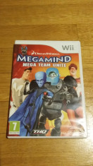 Joc Wii Dreamworks Megamind Mega team unite original PAL by Wadder foto