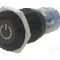 Intrerupator anti-vandalism, ON-ON, &Oslash;16mm, ONPOW - LAS2GQF-11ZDT/R/24V/A