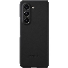 Husa de protectie Samsung Eco-Leather pentru Galaxy Z Fold5, Negru
