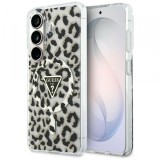 Husa MagSafe pentru Samsung Galaxy S26 S942, Guess, IML Leopard Pattern, Neagra