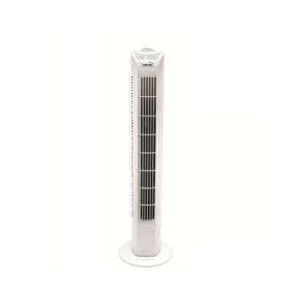 Ventilator tip stalp, alb, Home TWF81, inaltime 80 cm, putere 45 W, 3 viteze foto