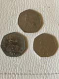 Moneda 50 Pence 1997, Europa