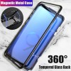 Husa Samsung Galaxy NOTE 8 , Magnetica 360 grade Negru, Perfect Fit cu spate de sticla securizata premium +