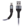Cablu Date si Incarcare USB la USB Type-C MaXlife MXUC-01, 1 m, Gri