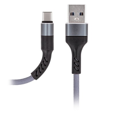 Cablu Date si Incarcare USB la USB Type-C MaXlife MXUC-01, 1 m, Gri foto