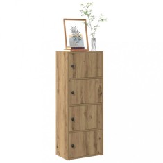 vidaXL Bibliotecă, stejar artizanal, 40x24x102 cm, lemn prelucrat