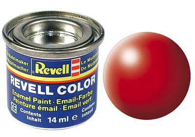 REVELL luminous red silk foto