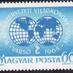 B1673 - Ungaria 1965 - ITU neuzat,perfecta stare