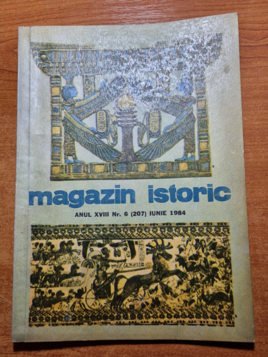 revista magazin istoric iunie 1984