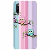 Husa silicon pentru Xiaomi Mi 9, Cute Owl