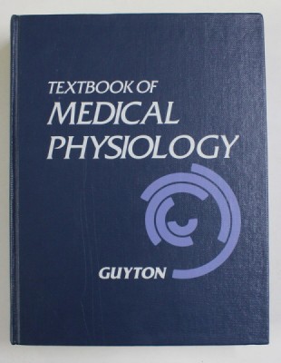 TEXTBOOK OF MEDICAL PHYSIOLOGY, 7th EDITION by ARTHUR C. GUYTON , 1986 foto