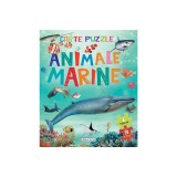 Carte cu 6 puzzle-uri - Animale marine, Edc