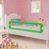 Balustradă Pat Copii Verde vidaXL, 150x42cm, Set 2 buc, Protecție Anti-cădere, Siguranță Copil 18 luni-5 ani