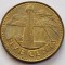 Barbados, 5 Cents 1988