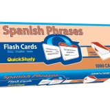 Spanish Phrases Flash Cards (1000 Cards): A Quickstudy Reference Tool