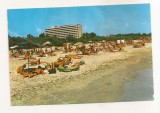 RF167 - Carte Postala - Mamaia. Pe plaja, circulata 1988