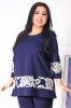 Bluza Eleganta Praga Bleumarin - 52Marimea, Yves