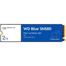 SSD WD Blue SN580 2TB M.2 2280 PCIe Gen4 x4 NVMe TLC, Read/Write: 4150/4150 MBps, IOPS 600K/750K, TBW: 900 &quot;WDS200T3B0E&quot;