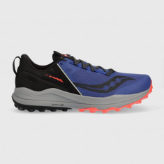 Saucony pantofi de alergat Xodus Ultra culoarea albastru marin