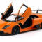 MASINUTA METALICA LAMBORGHINI MURCIELAGO LP670-4 PORTOCALIU SCARA 1 LA 24