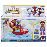 Spidey prietenii extraordinari set masinuta si figurina spidey, Hasbro