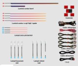 Lumini ambientale dedicate BMW X3 F25 2010-2017, RGB Acrilice 18 in 1 Dinamice cu efect symphony, Control din Aplicatie Bluetooth Buton