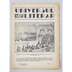 REVISTA &#039;UNIVERSUL LITERAR&#039;, ANUL XLII, NR. 4, 24 IANUARIE 1926