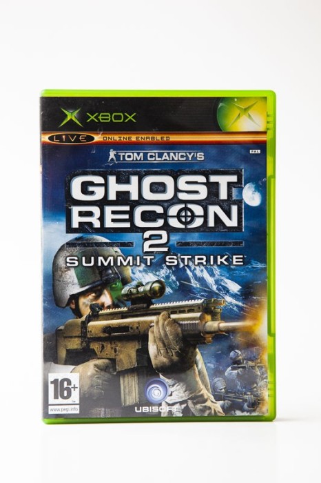 Joc Microsoft XBOX classic Tom Clancy&rsquo;s GHOST RECON 2 Summit Strike de colectie retro XBOX 360, One, S, X