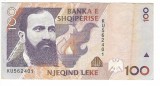 Bancnota 100 leke 1996 - Albania