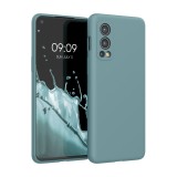 Husa pentru OnePlus Nord 2 5G, Silicon, Verde, 56070.206, kwmobile