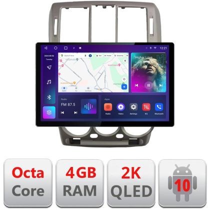 Navigatie dedicata Edonav Hyundai Getz 2002-2010, Ecran 2K QLED 13&quot;,Octacore,4Gb RAM,32Gb Hdd,4G,360,DSP,Carplay,Bluetooth CarStore Technology