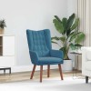 VidaXL Fotoliu de relaxare albastru 63 x 67 x 94 cm Catifea 42001813