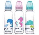 Biberon cu gat ingust PP Love &amp; Sea, 250ml, Canpol babies