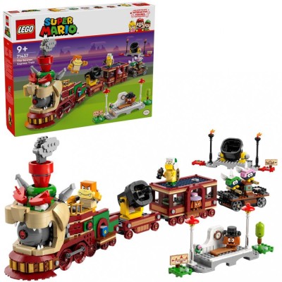 LEGO SUPER MARIO EXPRESUL BOWSER 71437 foto